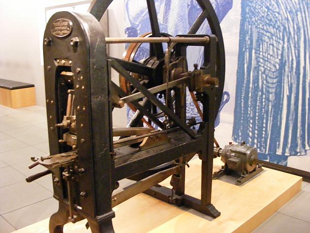 Geldmuseum: Prägemaschine